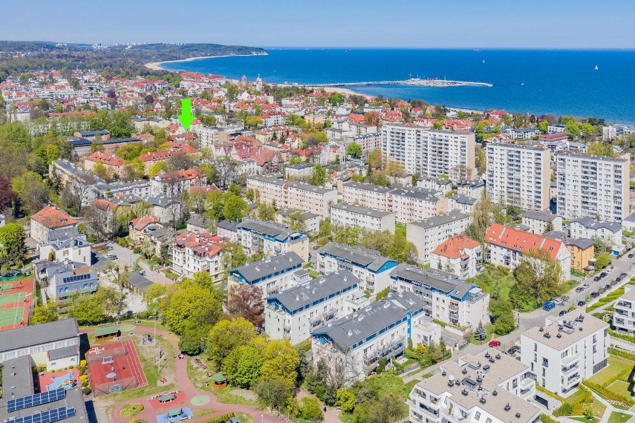 Pomorskie Apartamenty Enter House โซพอต ภายนอก รูปภาพ